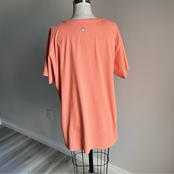 Life Is Good XXL T-Shirt “Social Network” Beach Orange Women’s Top Short Sleeve - Picture 2 of 14